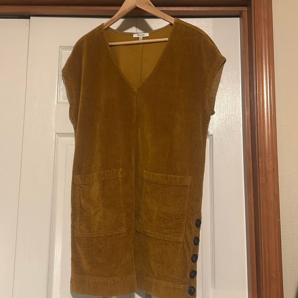 Madewell corduroy dress